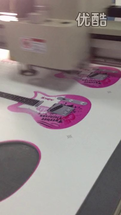 laser location print foam board CNC cutting plotter