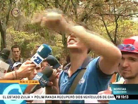 Dispersaron con bombas lacrimógenas movilización de estudiantes en la UCV