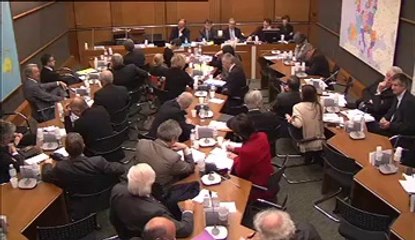 Audition de M. Christian de Boissieu, pdt du CAE, sur le financement du développement durable  - Mercredi 1 Février 2012