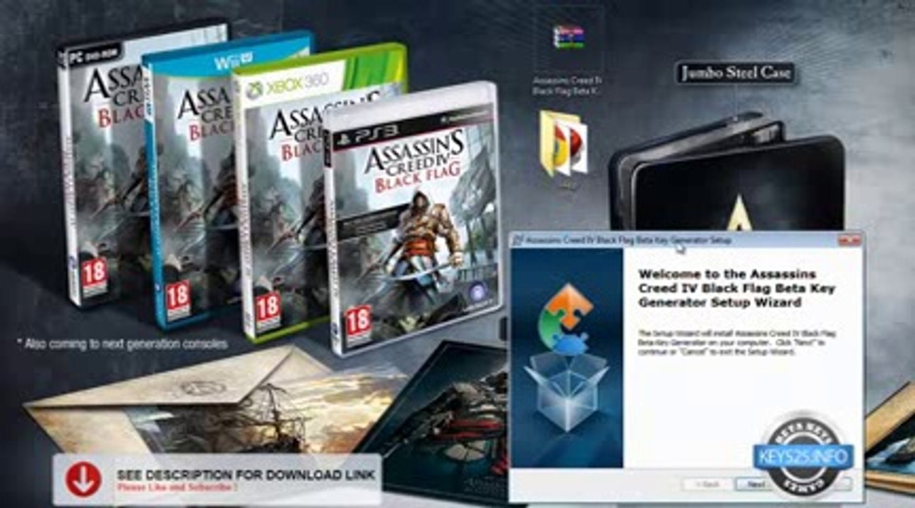 Assassin's Creed IV Black Flag – Key Generator ‘ FREE DOWNLOAD