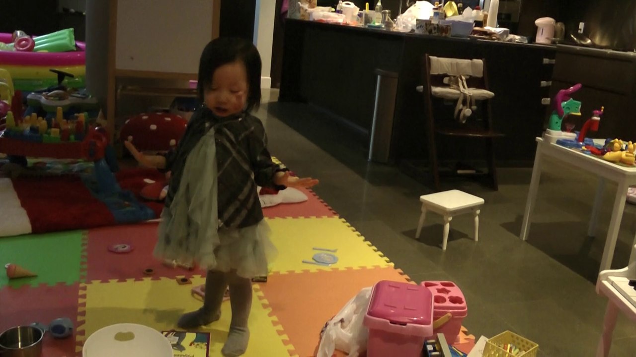 Girl Jumping, Dancing, Singing