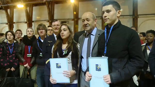 Inauguration de la nouvelle JDC par Jean-Yves Le Drian