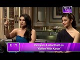 Koffee With Karan Season 4  Alia Bhatt and Parineeti Chopra on the show  EXCLUSIVE PICTURES
