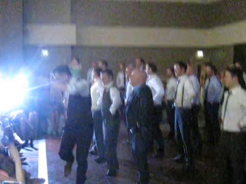 Amazing Irish Guys wedding dances!