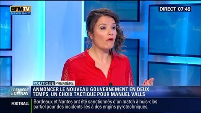 Politique Première: Compléter le nouveau gouvernement en deux temps, un choix tactique pour Manuel Valls - 04/04