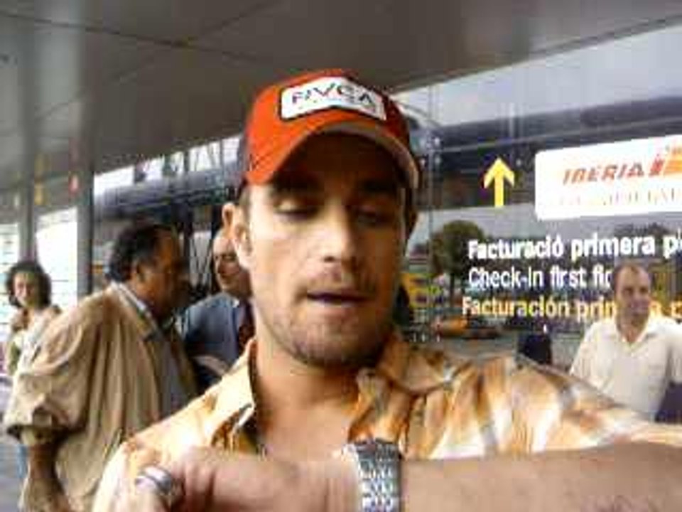 Michel nos da las gracias por el regalo