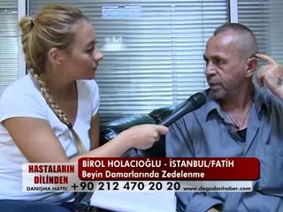 BEYİN DAMARLARINDA ZEDELENME RAHATSIZLIĞI VARDI ŞİFALI BİTKİLERİ KULLANDI