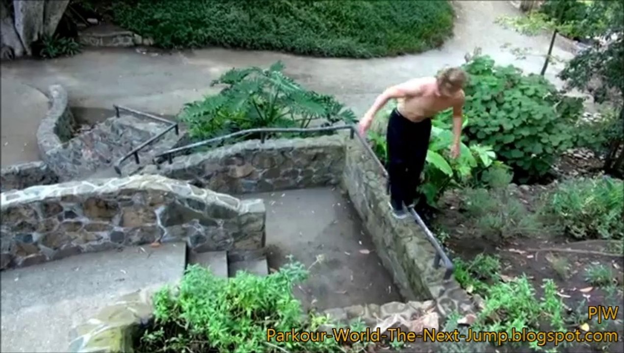 Learn Parkour Basic for Beginners Moves Watching Videos - Precision Jump