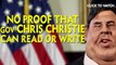 Puppet Nation US | News Update | No Proof That Gov. Chris Christie Can Read or Write