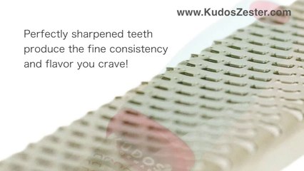 Microplane Zester Grater Outperformed by Kudos Zester