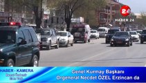 Genel Kurmay Başkanı Necdet Özel Erzincan da