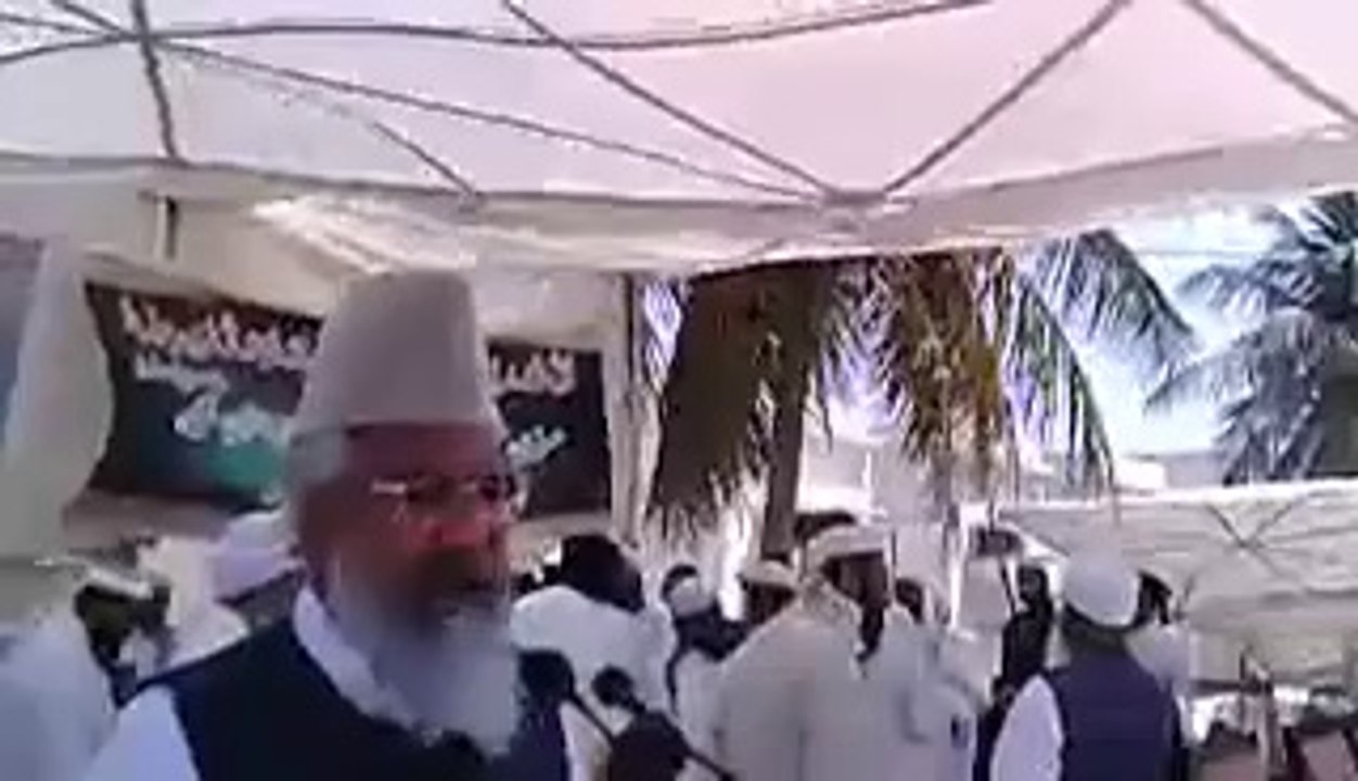 Molana Ahmad Ludhyanvi Darul uloom karachi Jalsa 23 March 2014