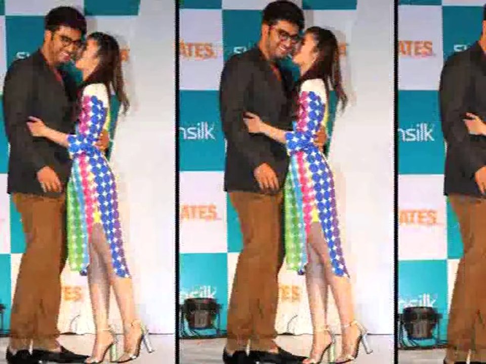 Alia showcases her  love with Arjun