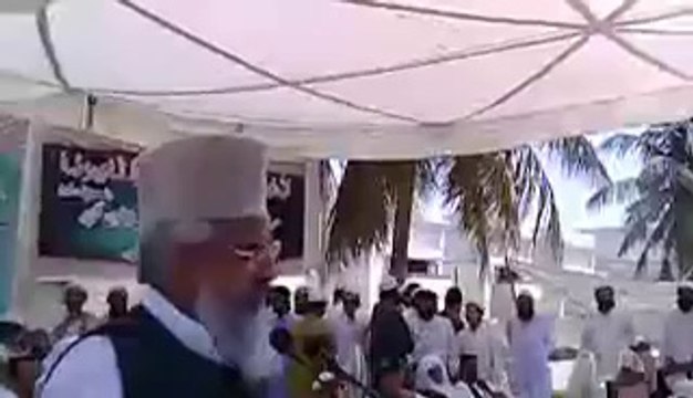 Molana Ahmed Ludhyanvi Darul Uloom Karachi Jalsa 23 March 2014