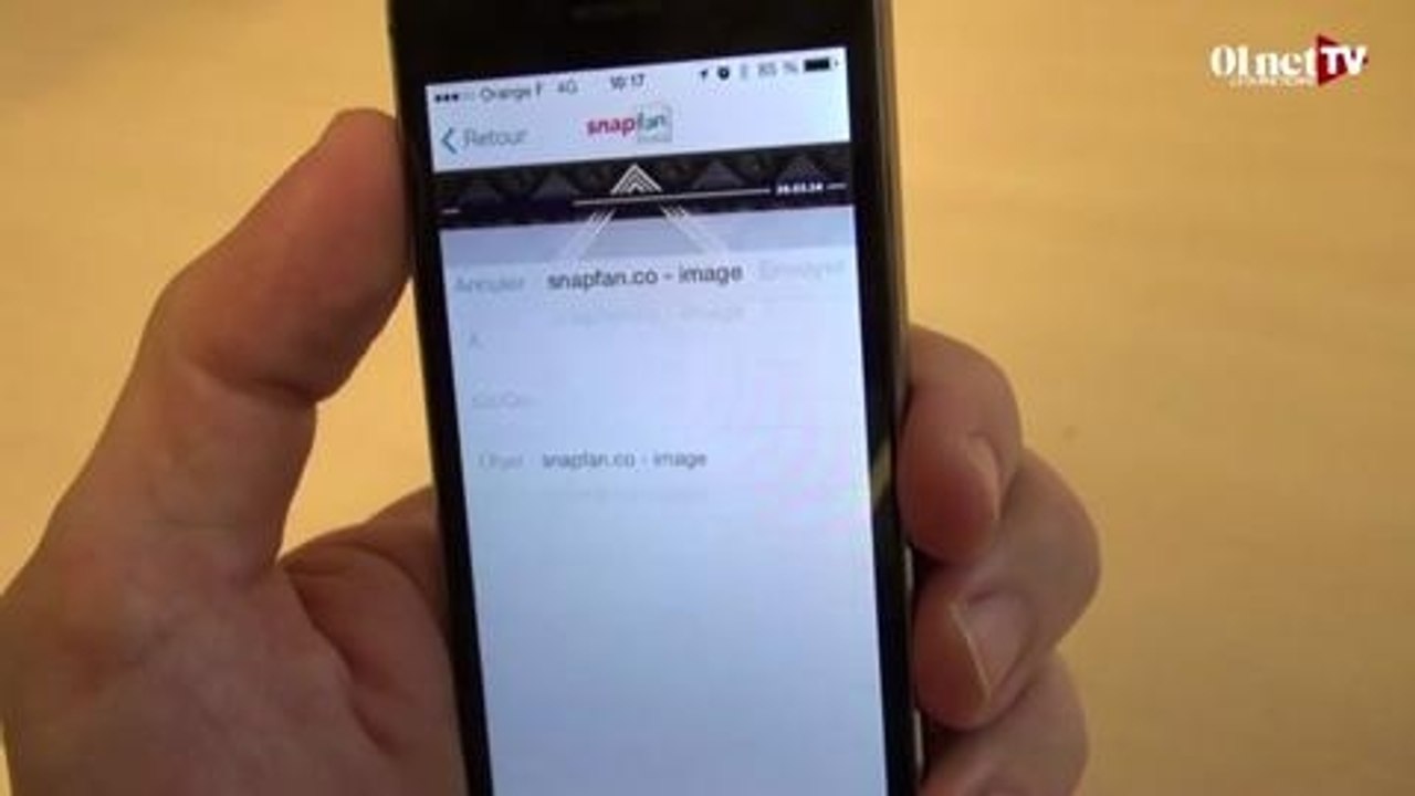 Snapfan : Partagez vos photos de match de foot (test appli smartphone)