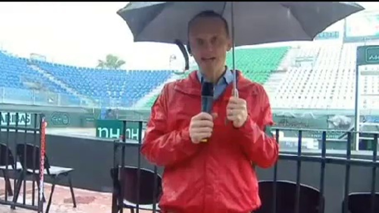 Piove a Napoli - Davis Cup