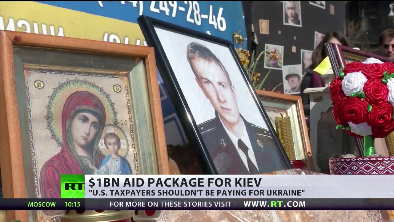 Ron Paul: US $1bn aid for Ukraine wasted money, not the rich who give it