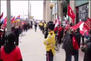 Ermeniler Türkiye'nin Toronto Başkonsolosluğu önünde eylem yaptı