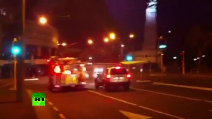 Video: Moment strong New Zealand quake strikes caught on camera