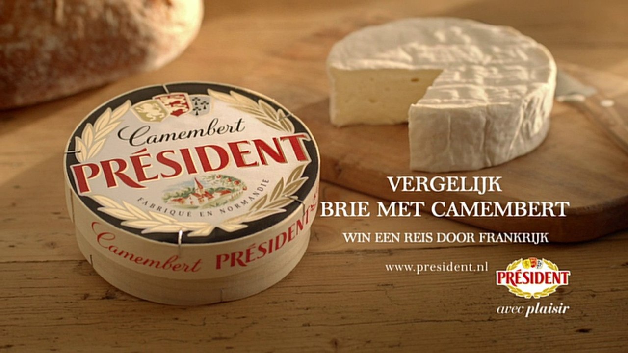Président Brie & Camembert TV 2014 Nederland