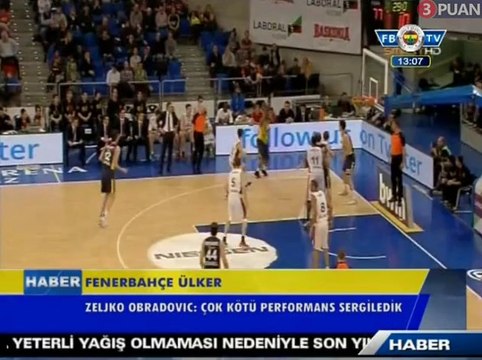 Obradovic: Hayal kırıklığı yaşadım