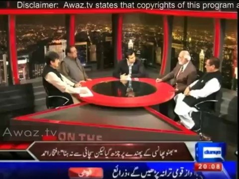 Haroon Rasheed calls Zulfiqar Ali Bhutto a Murderer & then fight broke out between Iftikhar Ahmed & Haroon Rasheed