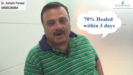 Healing Hand Clinic: Fissure Patient Review– A Surgery by Ashwin Porwal