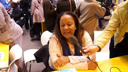 Rencontre avec Joëlle VERDOL au Salon du livre de Paris avec le ministère des Outre-mer