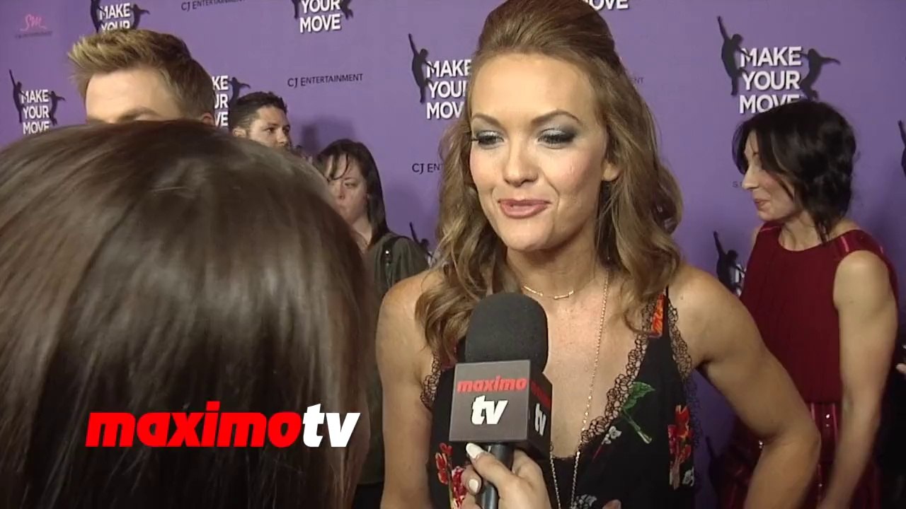 Amy Purdy Interview "Make Your Move" Premiere DWTS