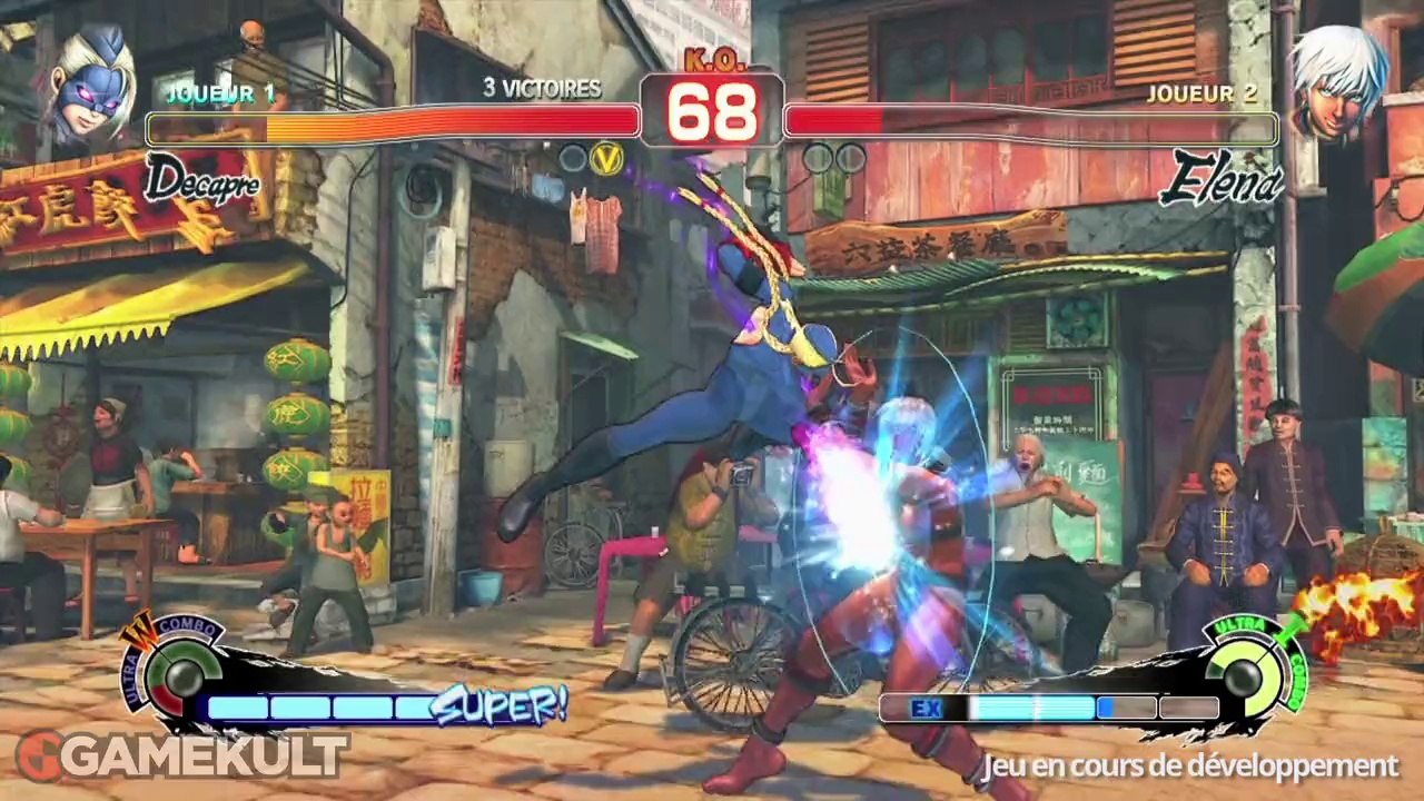 Ultra Street Fighter IV - Decapre versus Elena