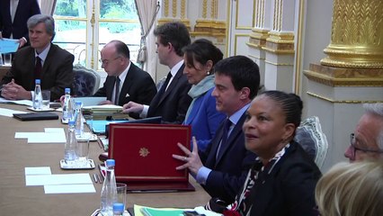 Premier conseil des ministres du gouvernement Valls