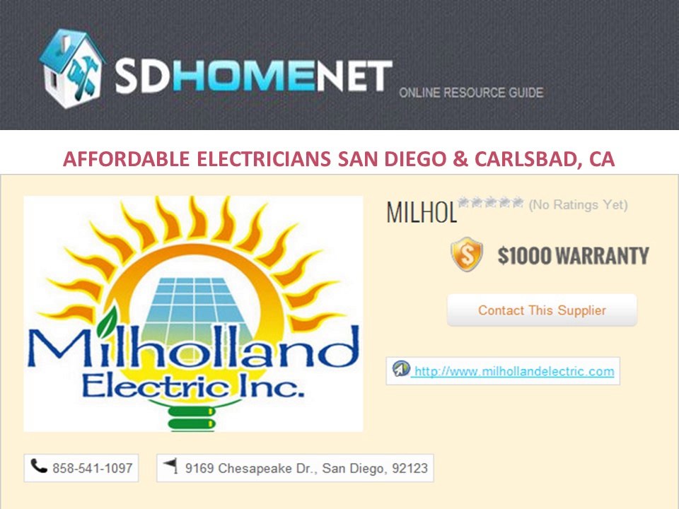 SD Home Net : Affordable Drywall and Electricians