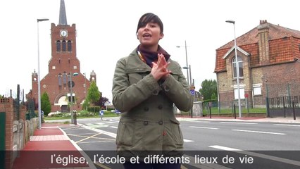 Visite LSF de la cité-jardin de la Clochette à Douai