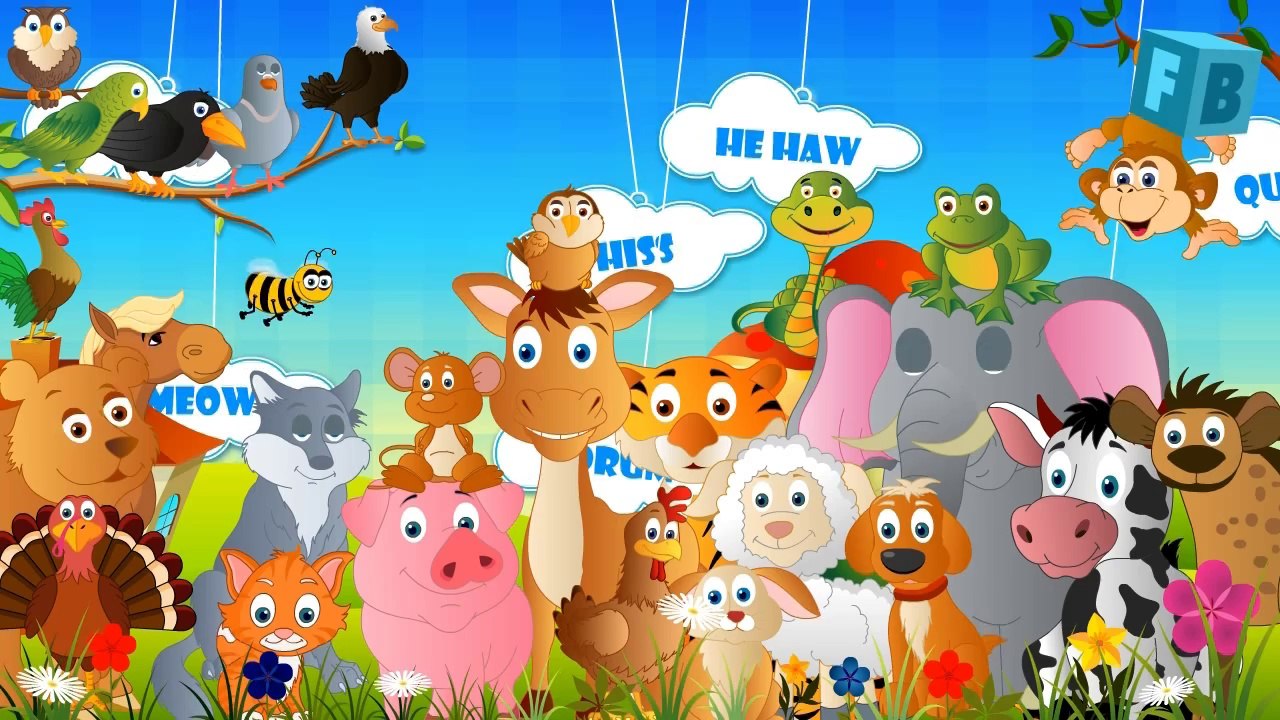 Sounds of Animals Song | Children Nursery Rhymes - video Dailymotion