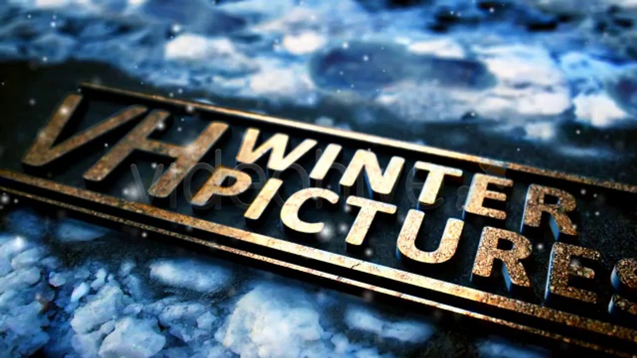 Cinematic Winter Logo - After Effects Template