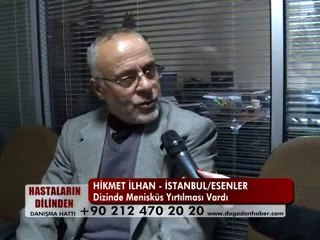 MENİSKÜS YIRTILMASI RAHATSIZLIĞI VARDI ŞİFALI BİTKİLERİ KULLANDI