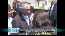 Premier Cornejo viajó al sur del país para evaluar daños por sismos