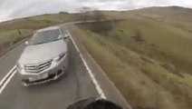Insane crash of Biker