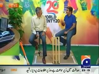 Goe Cricket on Geo News (3rd April 2014)