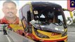 Malaysian bus driver killed by own bus in freak accident