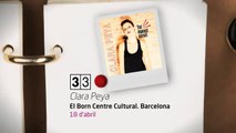 TV3 - 33 recomana - Clara Peya. Born Centre Cultural. Barcelona