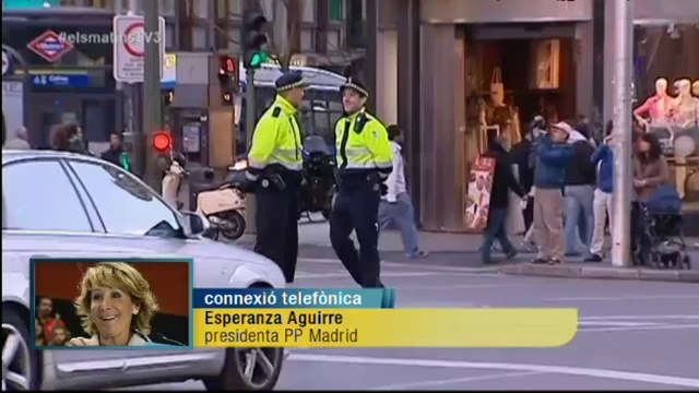 TV3 - Els Matins - Esperanza Aguirre explica el fets a Els matins : Tot el que diu l'informe és