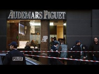 Gunmen steal luxury watches worth of $1.1m USD from Paris jewellers