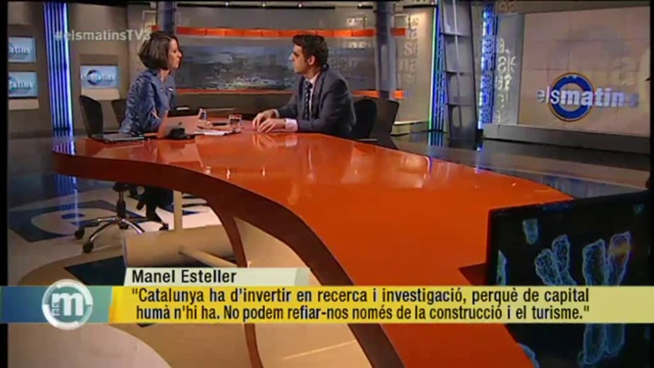 TV3 - Els Matins - Esteller: ""Avui farem públic un dels descobriments més importants que hem fet