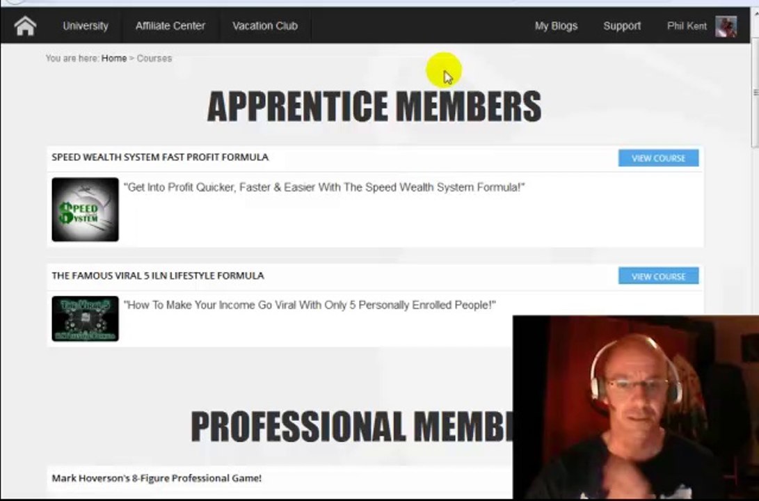 Internet Lifestyle Network, Speed Wealth System