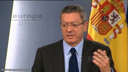 Gallardón: "Los aforamientos no son un privilegio"
