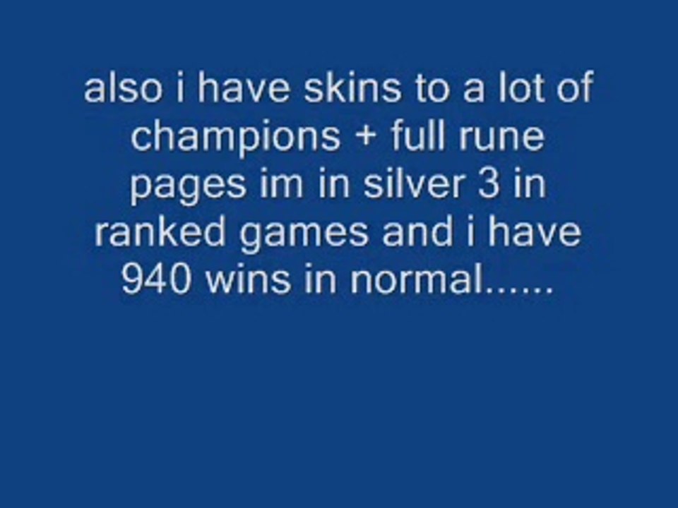 PlayerUp.com - Buy Sell Accounts - lol sell account !!!