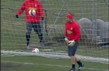 Alex Del Piero nuovo portiere bianconero