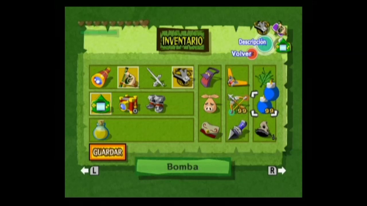 Zelda Wind Waker  , Español parte 28 cuarto fragmento trifuerza y mapas 7 y 8