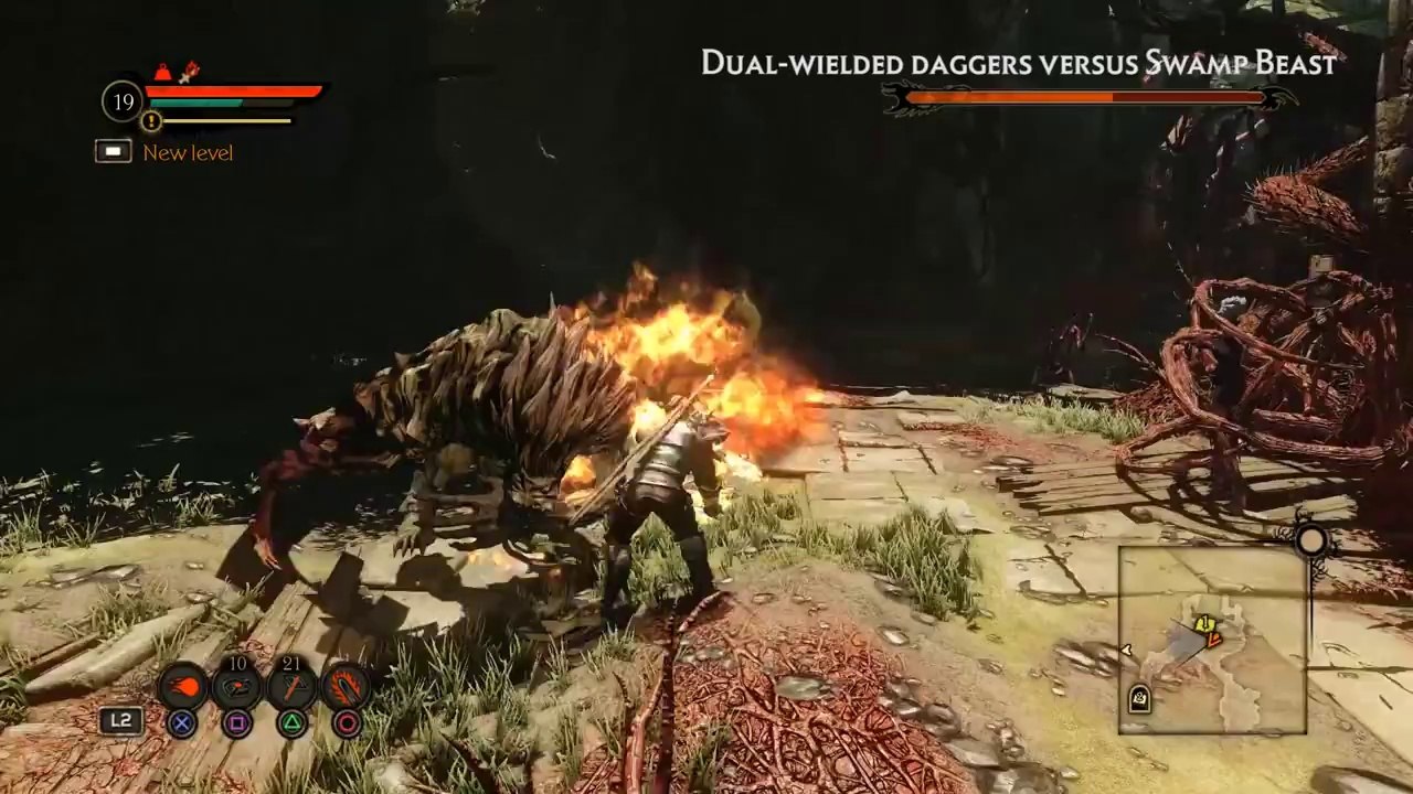 Bound by Flame - vidéo de gameplay sur PS4